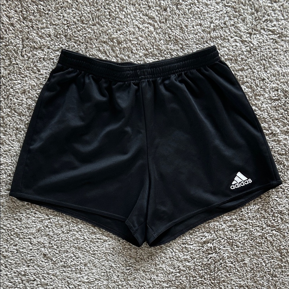 Adidas Women’s Black Athletic Performance Shorts With Draw String